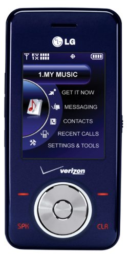 LG VX8550 Chocolate Dark Blue Phone (Verizon Wireless)