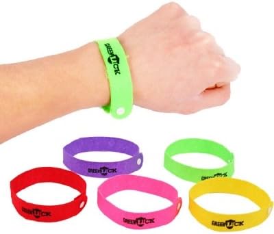 Green Luck Camping Mosquito Repellent Bracelet-Color Random (2pk) Retail Packaging