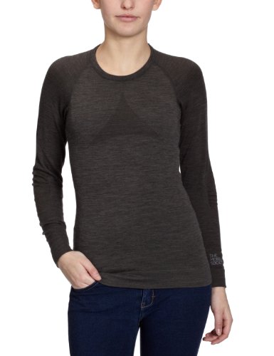The Mobile Society Damen Funkionsunterw&auml;sche Merino Longshirt Merino, redwood, L Preisvergleich