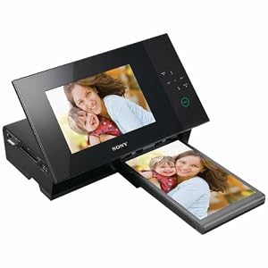 7 Digital Photo Frame Printer with 1GB Memory by