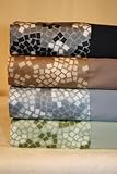 Mosaic Collection 300-Thread-Count Cotton Twin XL Sheet Set, Blue