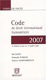 Revue Emile Bruylant  / Code de droit international humanitaire