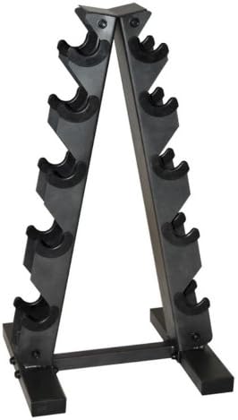 CAP Barbell Black A Frame Dumbbell Rack