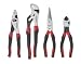 GearWrench 82103 Four-Piece Standard Pliers Set (82011, 82012, 82013, 82014)