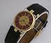 Vintage/Antique watch: Pre-owned Women's Cartier Watch Vermeil RARE Two-Tone Art Deco Dial Swiss Quartz Movement 1980's