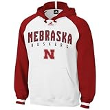 adidas Nebraska Cornhuskers White Dream Hoody Sweatshirt