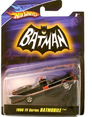 Hot Wheels > 1966 TV Series Batmobile Vehicle 1/50 Scale