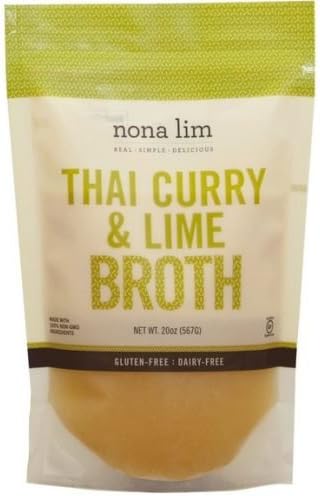Nona Lim Thai Curry and Lime Broth, 20 Fluid Ounce -- 6 per case.