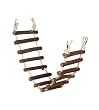 Prevue Hendryx 62807 Naturals Rope Ladder Bird Toy, Large