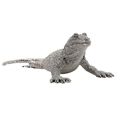Kare 68313 Deko Figur Lizard 47 x 58 x 26 cm Polyresin, silber