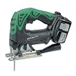 Hitachi CJ18DL 18 Volt Jig Saw with 1 x 3.0 Amp Hour Li-Ion Batteries, Charger and Case