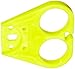 SP Ableware 754110000 Key Turner and Holder, Plastic with Finger Hole, Bright Yellow, Holds up to 1 Key