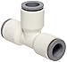 Legris 6304 60 00WP2 LIQUIfit Push-to-Connect Fitting, Union Tee, 3/8