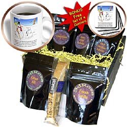 Rich Diesslins Cartoon Days of Christmas TCDC - Henry Ramsager Cartoon about Snowman Gifts - Coffee Gift Baskets - Coffee Gift Basket
