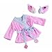 Zapf Creation Baby Annabell Bathrobe & Shoes Luxury set