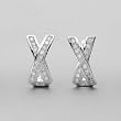 Earrings With 4.50ctw Cubic zirconia Beautifully Crafted in 925 Sterling silver. Total item weight 6.8g Length 19mm