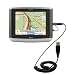 Coiled Power Hot Sync and Charge USB Data Cable w/ Tip Exchange for the Magellan Maestro 3100 - Gomadic Brand