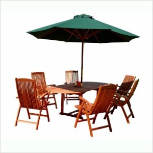 Vista 7 Piece Dining Set