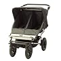 2008 Mountain Buggy Urban Double Stroller - Charcoal Dot