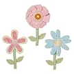 Tiddliwinks Girl Flower Wall Hangings