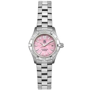 TAG Heuer Women’s Aquaracer Quartz Stainless Steel Pink Watch #WAF1418.BA0812