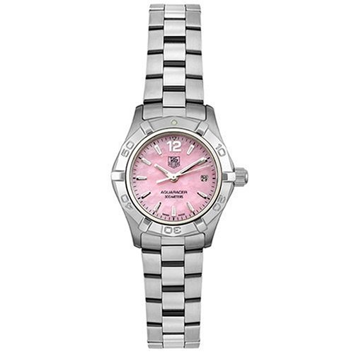 TAG Heuer Women's Aquaracer Quartz Stainless Steel Pink Watch #WAF1418.BA0812