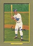 Autographed/Hand Signed Ernie Banks Great Moments Perez Steele Card