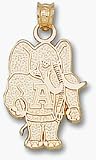 Alabama Crimson Tide Elephant 3/4 Lapel Pin - 14KT Gold Jewelry