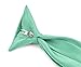 Moda Di Raza - Boy's NeckTie Solid Clip on - Kid's Necktie - Mint Green 14
