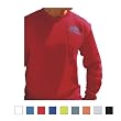 Bayside - Adult Long-Sleeve Tee with Pocket (8100)