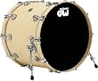 DW Drums Eco-X Kick Drum, 18X22, Natural Bamboo Finish