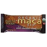 POTENT FOODS  Organic Maca Bar&trade;, White Chocolate Chunk Fudge, 2-Ounce Bars (Pack of 15)