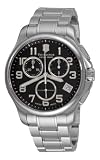 Swiss Watches:Victorinox Swiss Army Men's VICT241453 Officers Chrono Black Dial Watch