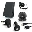 LAVA Ultimate Pack for iPod Touch 3G includes Genuine Leather Case, Black Lanyard, Home and Car Charger, iPod Cable and LAVA Mini Volcano Speaker