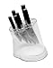 Outdoor Living : Shun Alton Angle 7-Piece Knife Block Set with Clear Block