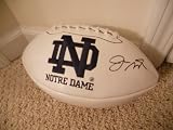 Joe Montana signed autographed Notre Dame logo football