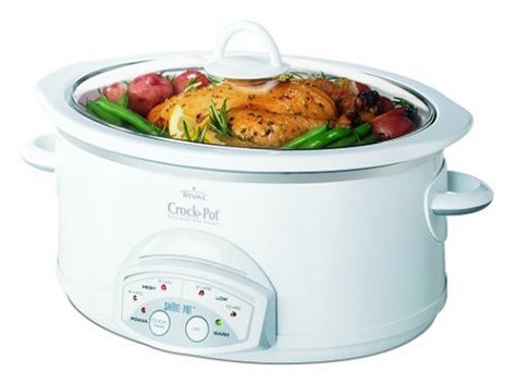 Crock-Pot 38601-W 6-Quart Smart-Pot Cooker White