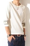 【1602-061】Quash(クアッシュ)七分袖 ワッフル カットソー