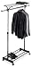 Organize It All 1703 Adjustable Garment Rack with Shelf