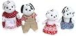 Calico Critters Dalmatian Dog Family
