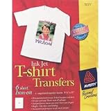 6-sheet 8.5x11 Letter T-shirt Transfers