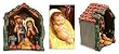 Ceramic nativity scene, 'Christmas in a Stable' Ceramic nativity scene, 'Christmas in a Stable'