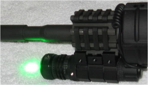 Rifle Green Laser Sight.