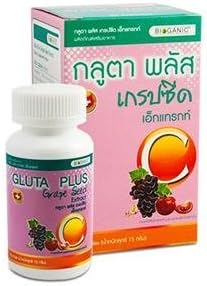 Bioganic Gluta Plus Grape Seed Extract C 30 Capsule. [Get Free Herbal lozenges] by Leostorehealthcare