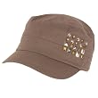 New Metal Castro GI Military Cadet Lined Hat Cap Gray