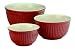 Typhoon Mixing Bowls (Set Of3) Red