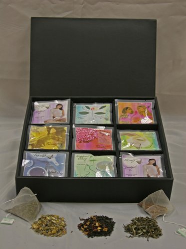 54-Ct Silken Pyramid Tea Chest