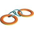 Aha! Double Rings Brain Teaser Puzzle