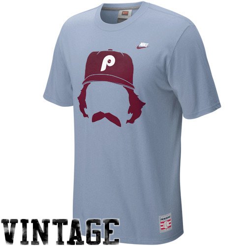 Philadelphia Phillies Mike Schmidt Hair-itage Player Tee 2011 (Small)