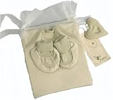 Organic Cotton Sleepy B Gift Set Interlock (3-6m, Green Tea and Pistachio)